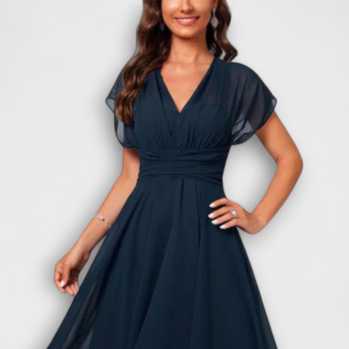 SOPHIA – GRACEFUL FLAIR EVENING DRESS