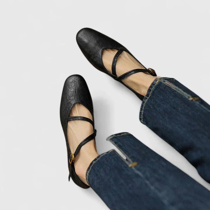 AMANDA – CLASSIC CHARM MARY JANE FLATS