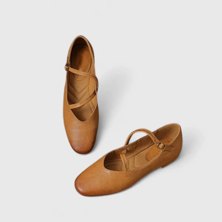 AMANDA – CLASSIC CHARM MARY JANE FLATS