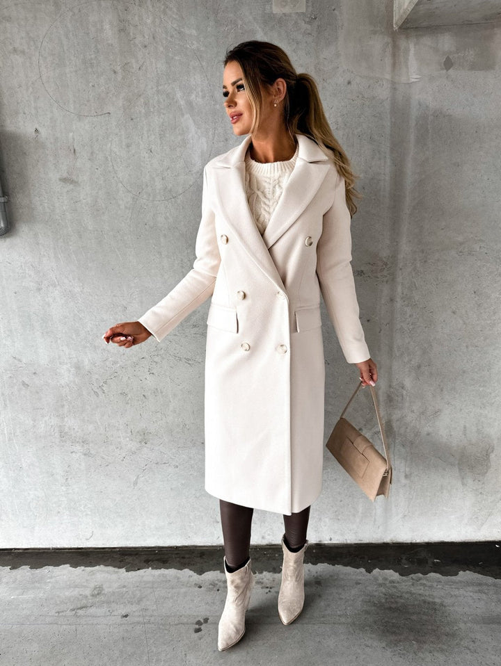 HAZEL – SOPHISTICATED DOUBLE-BREASTED COAT