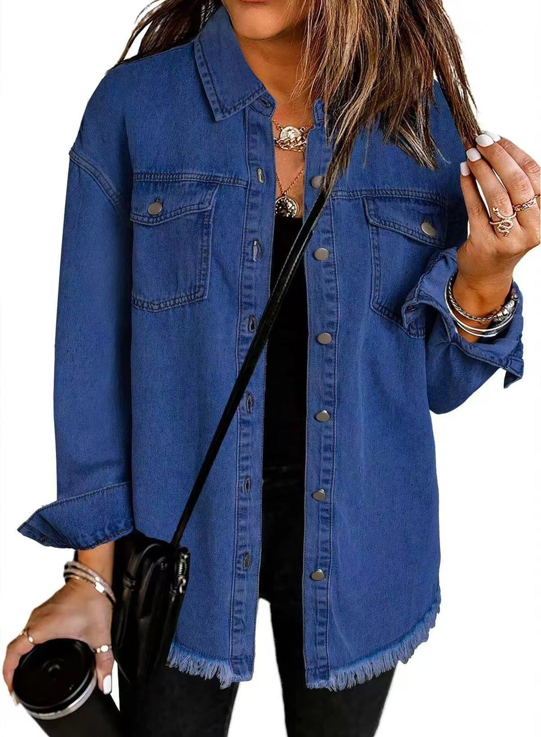 BRIANNA – CLASSIC DENIM BUTTON SHIRT