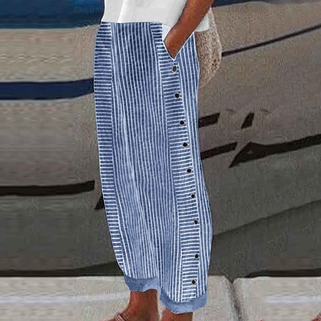 LUCIA – STRIPED RELAXED PANTS
