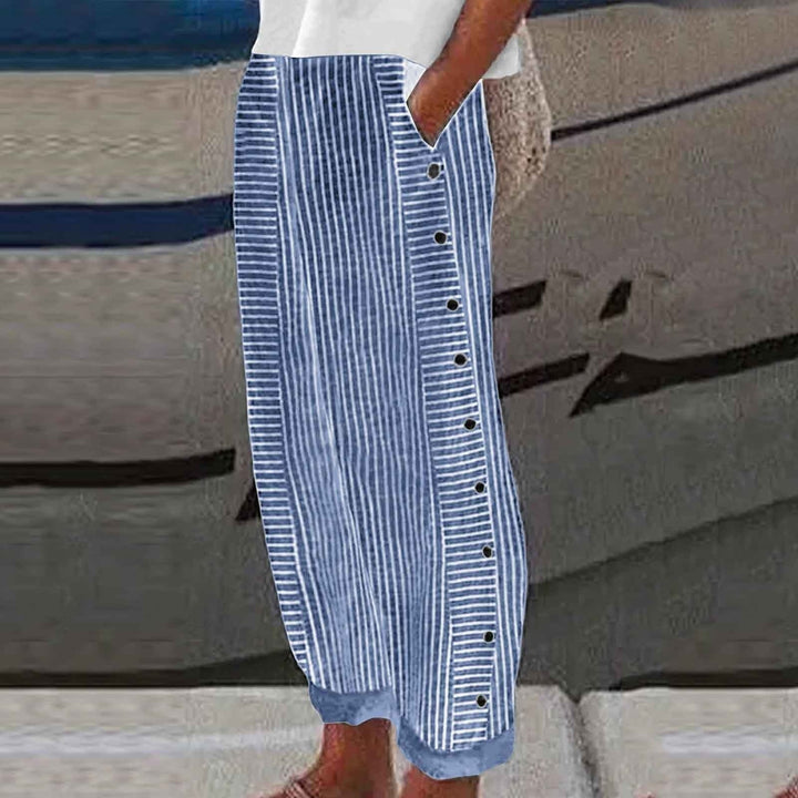 LUCIA – STRIPED RELAXED PANTS