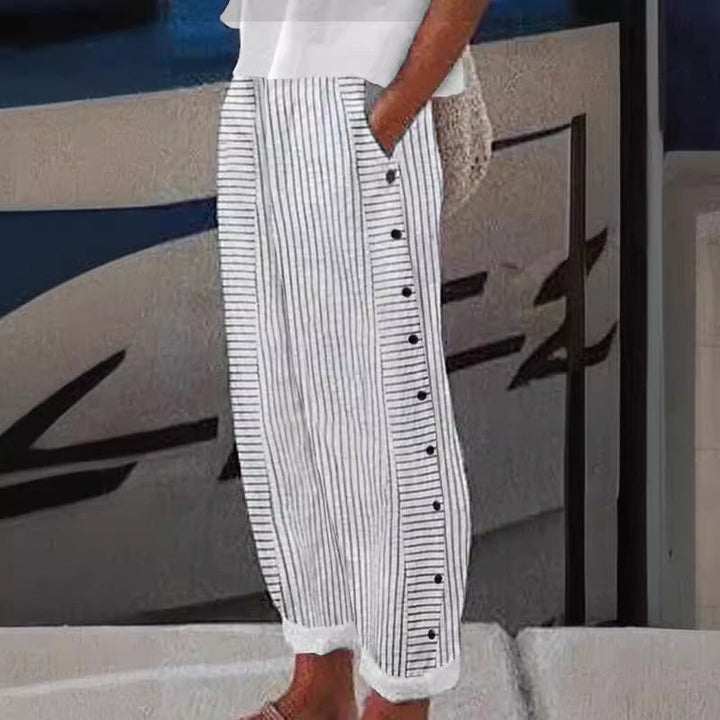 LUCIA – STRIPED RELAXED PANTS