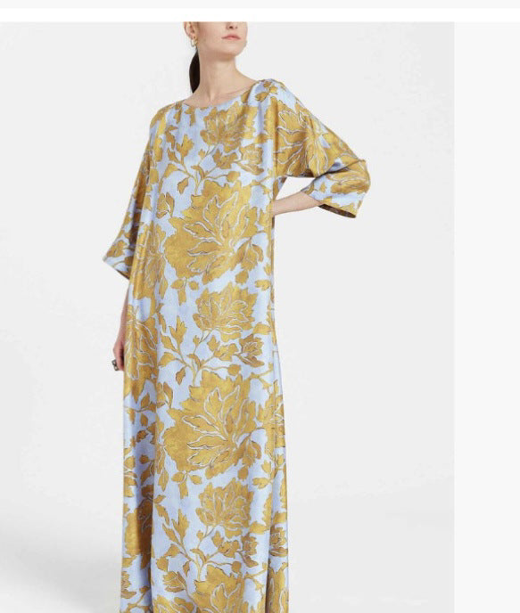 MARIS – VIBRANT FLORAL MAXI DRESS