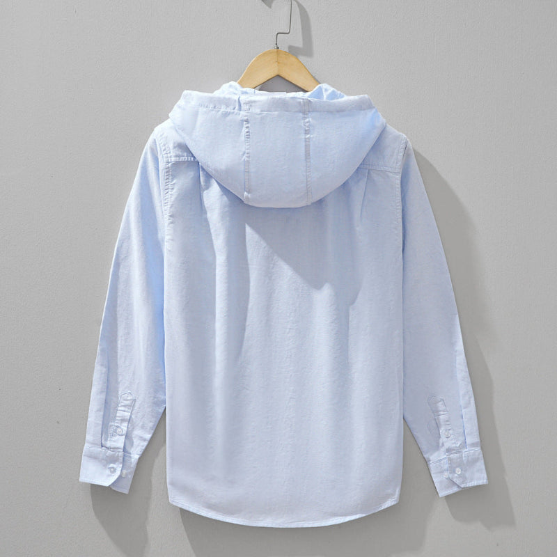 ALEX – CASUAL HOODED SHIRT