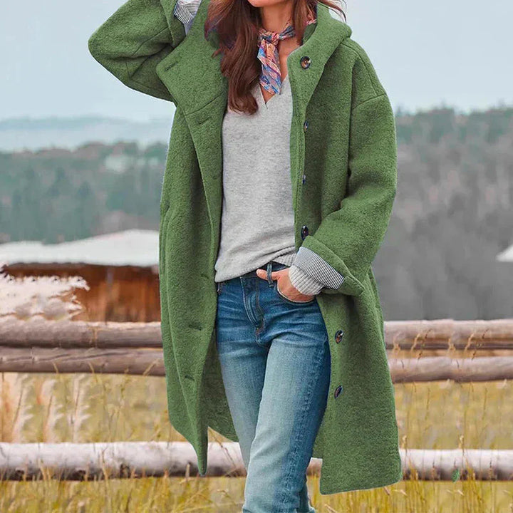 RILEY – RUSTIC CHARM BUTTON COAT