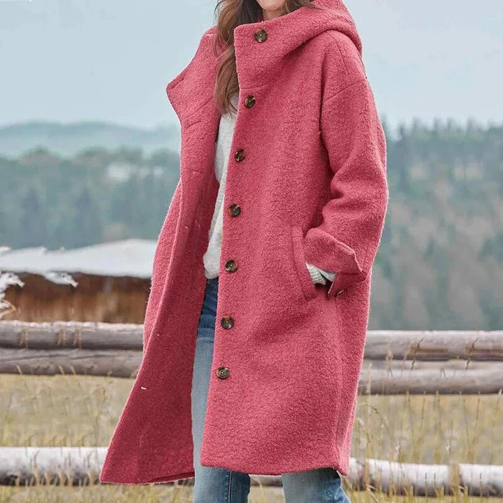 RILEY – RUSTIC CHARM BUTTON COAT