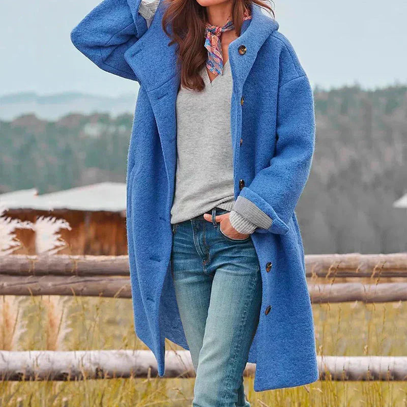RILEY – RUSTIC CHARM BUTTON COAT