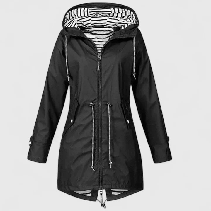 JESS – COASTAL CHIC HOODED JACKET