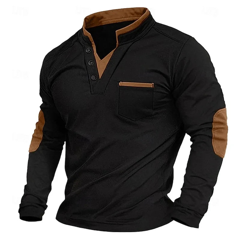VICTOR – MODERN BUTTON LONG SLEEVE SHIRT