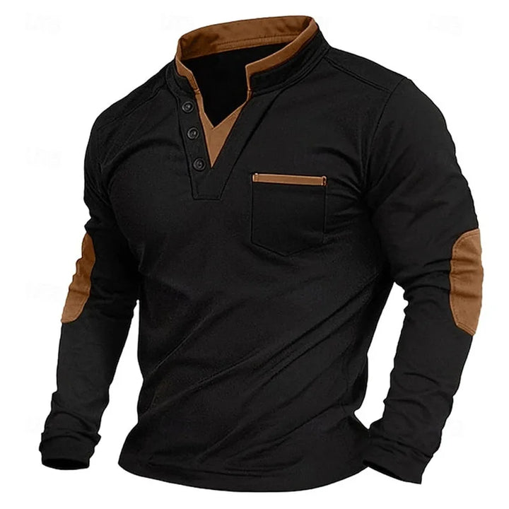 VICTOR – MODERN BUTTON LONG SLEEVE SHIRT