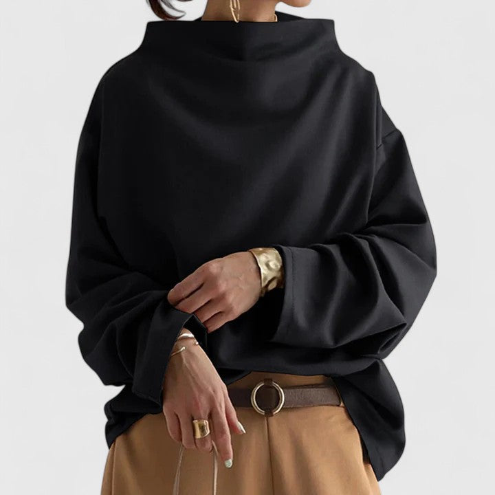 HAILEY – RELAXED BOAT NECK SWEATER