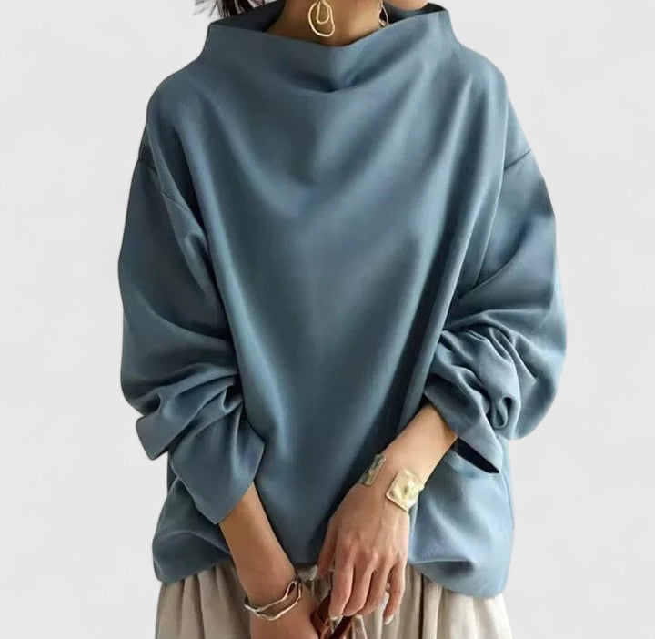 HAILEY – RELAXED BOAT NECK SWEATER
