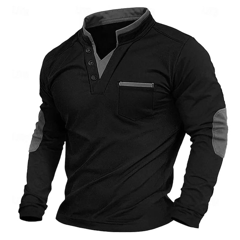 VICTOR – MODERN BUTTON LONG SLEEVE SHIRT