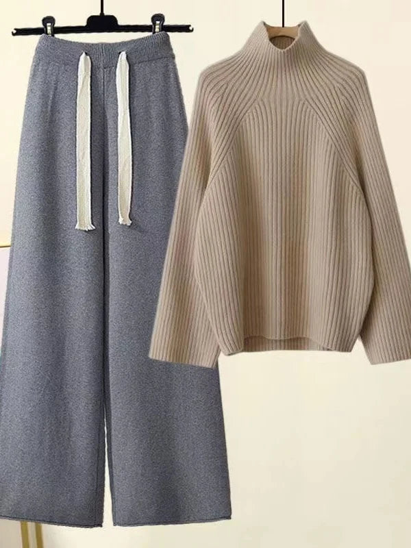 CHLOE – LUXE LOUNGE KNITWEAR SET