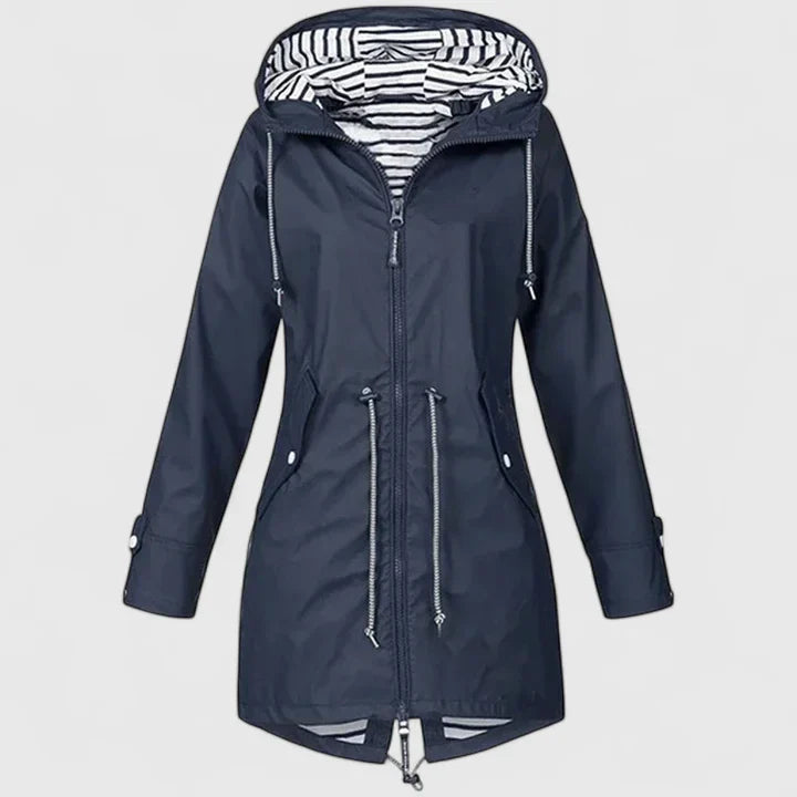 JESS – COASTAL CHIC HOODED JACKET
