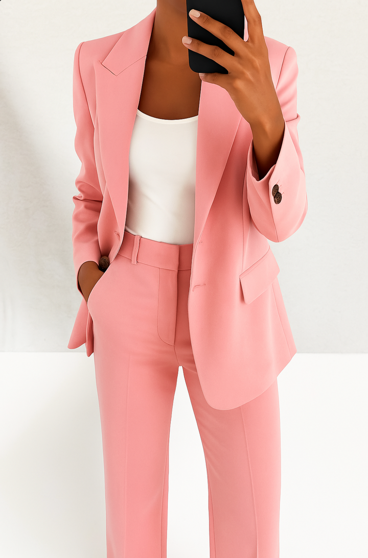 JANE – POWER BLAZER AND TROUSER SET