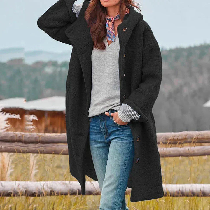 RILEY – RUSTIC CHARM BUTTON COAT