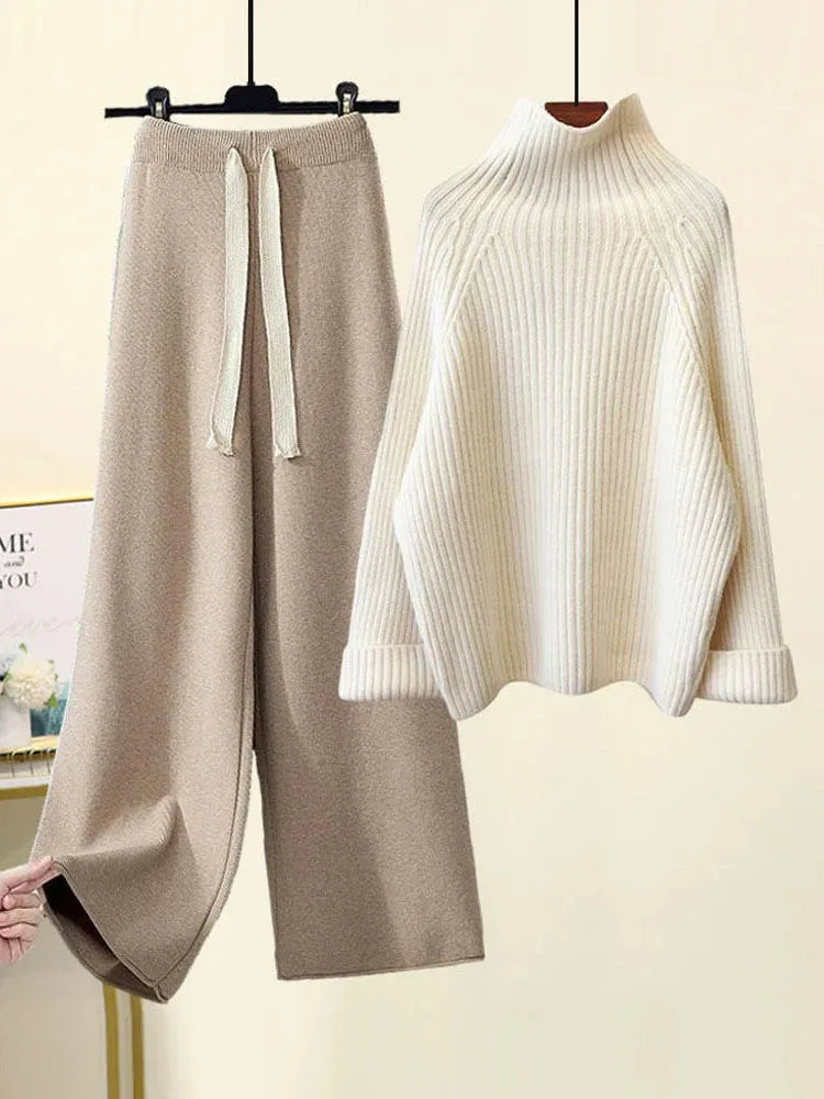 CHLOE – LUXE LOUNGE KNITWEAR SET
