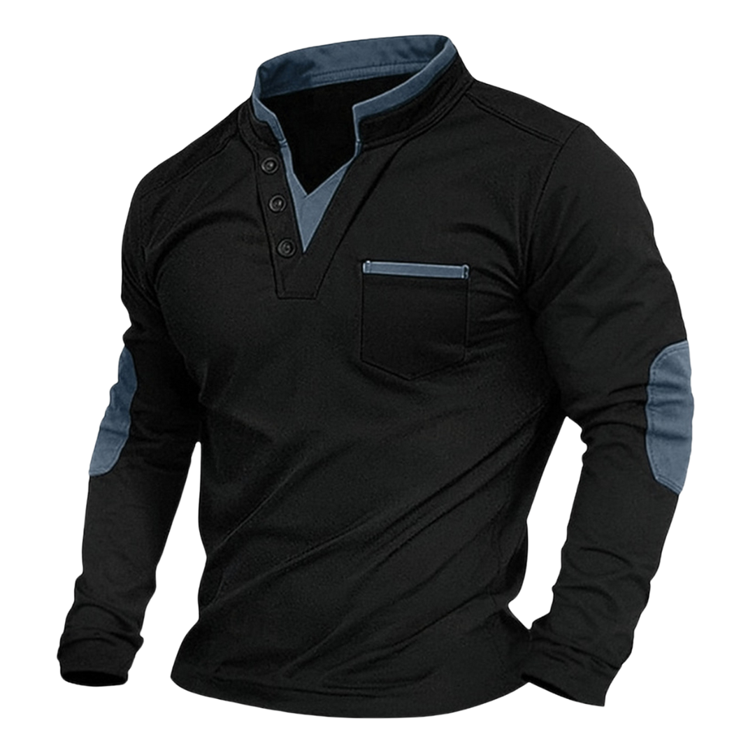 VICTOR – MODERN BUTTON LONG SLEEVE SHIRT
