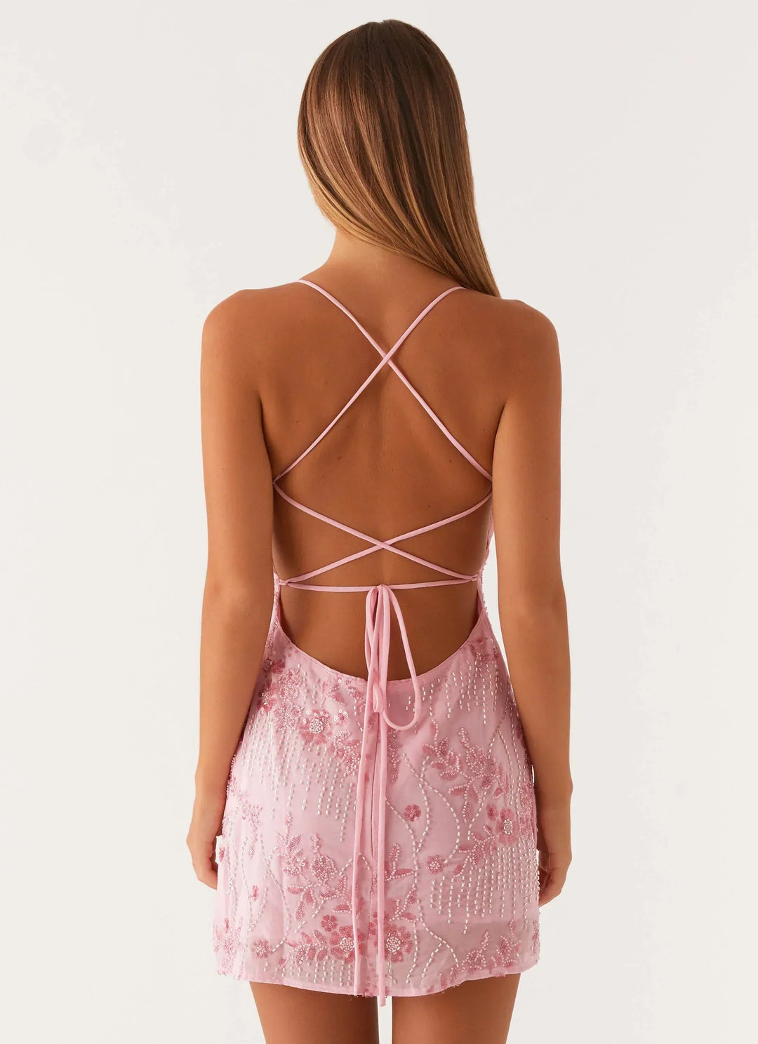 SIENNA – GLAM SEQUIN MINI DRESS