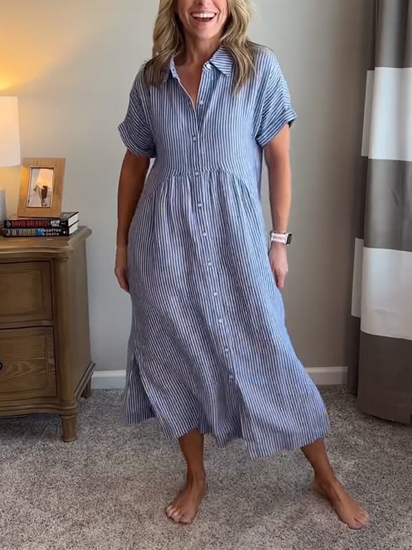 ELMA – RELAXED SHIRT DRESS