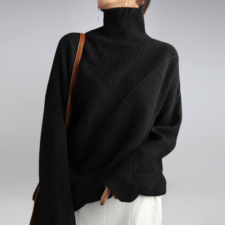 ANNIKA – ELEGANT TURTLENECK SWEATER