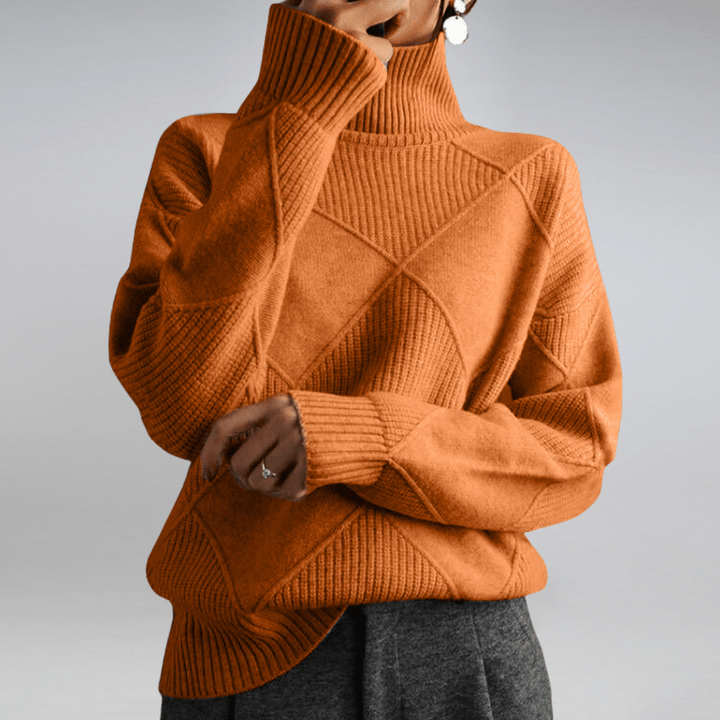 ANNIKA – ELEGANT TURTLENECK SWEATER