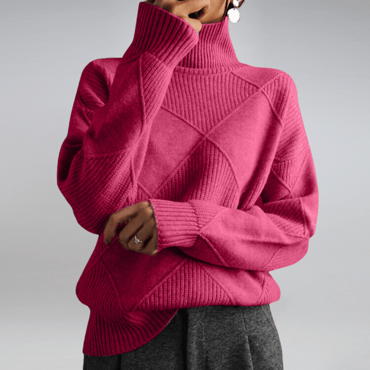 ANNIKA – ELEGANT TURTLENECK SWEATER