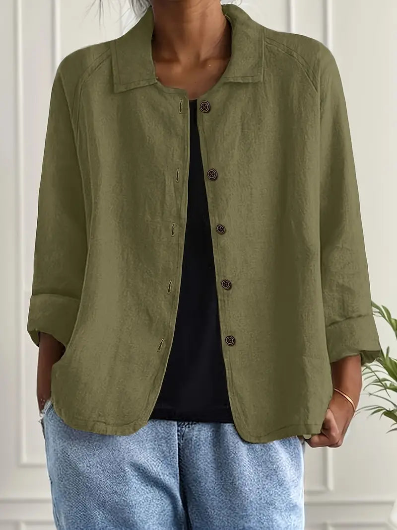 JANINE – RELAXED BUTTON-UP JACKET