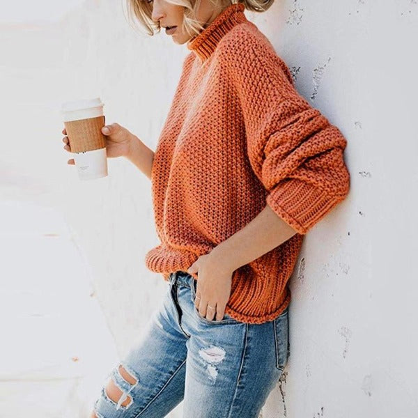 DEBY – RELAXED CHIC KNIT SWEATER