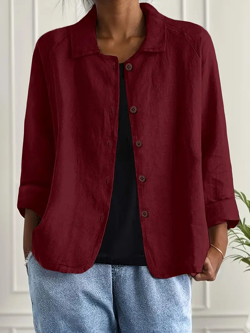 JANINE – RELAXED BUTTON-UP JACKET