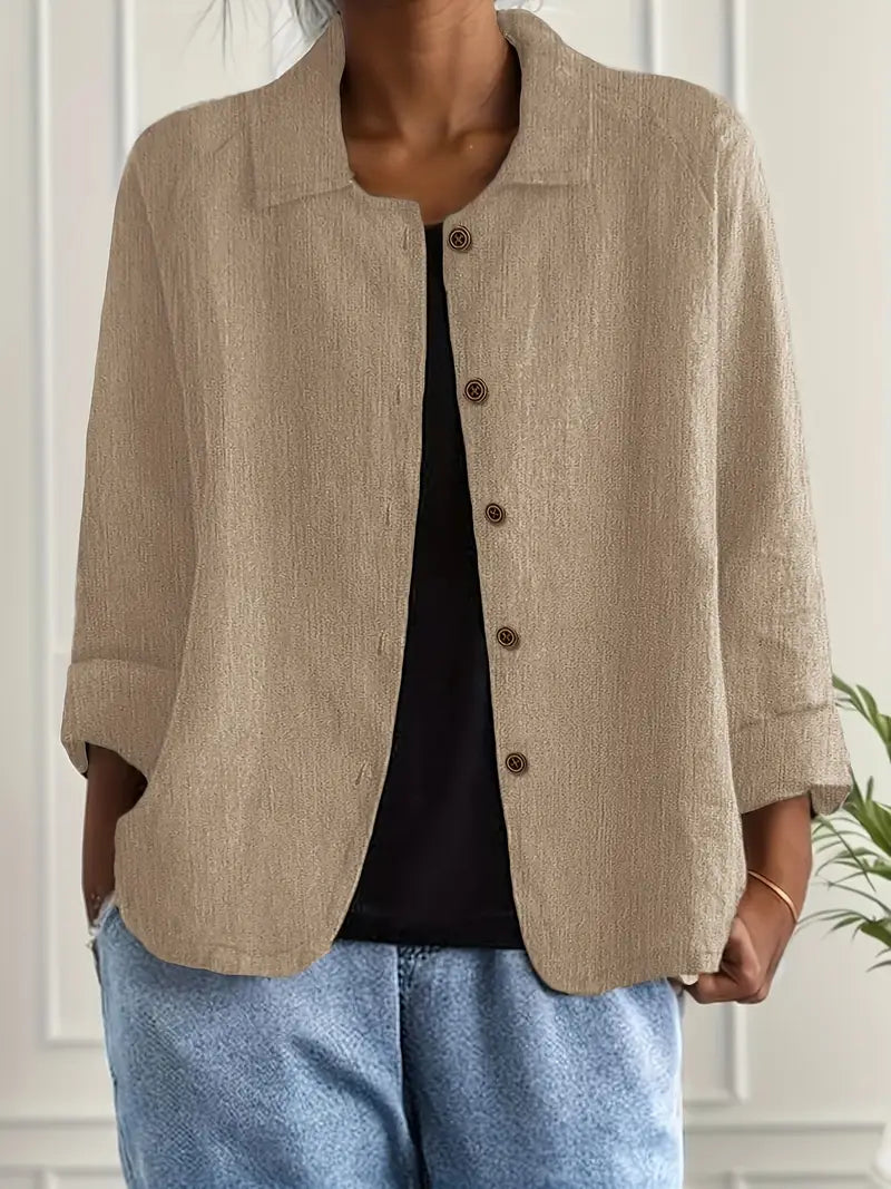 JANINE – RELAXED BUTTON-UP JACKET
