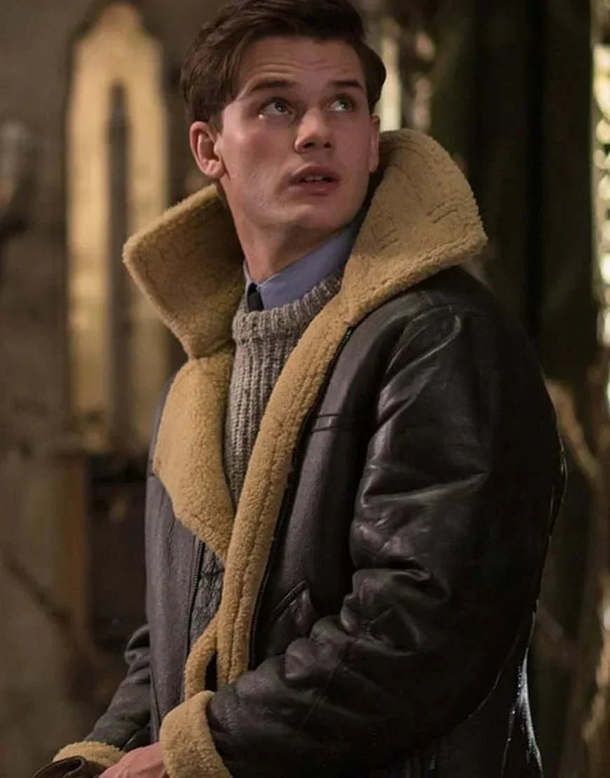 MAVERICK – CLASSIC AVIATOR SHEARLING JACKET