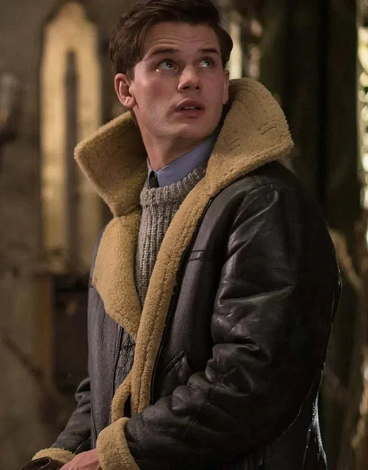 MAVERICK – CLASSIC AVIATOR SHEARLING JACKET