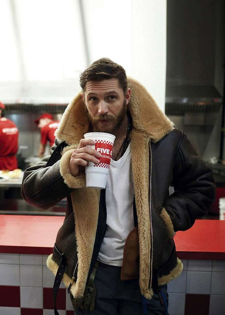 MAVERICK – CLASSIC AVIATOR SHEARLING JACKET