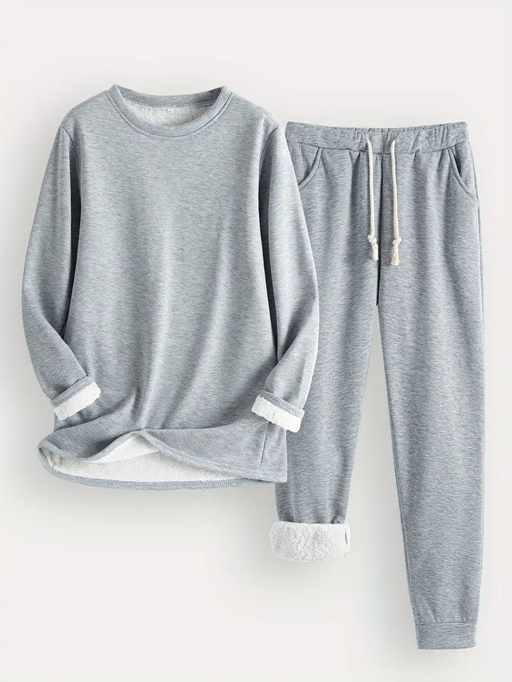 SOPHIA – COZY FLEECE-LINED LOUNGE SET