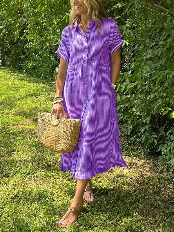 ELMA – RELAXED SHIRT DRESS