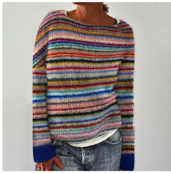 LUCY – COZY FAIR ISLE SWEATER
