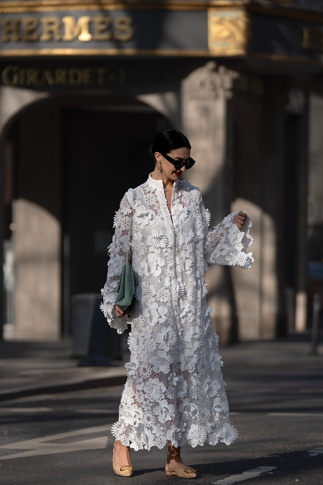 CELESTE – FLORAL LACE MAXI DRESS