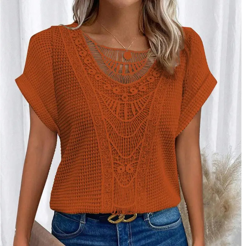 SAVANNAH – BOHO ELEGANCE CROCHET BLOUSE
