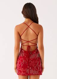 SIENNA – GLAM SEQUIN MINI DRESS