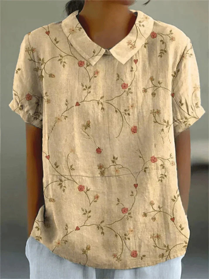 Devika | Floral Pattern Blouse