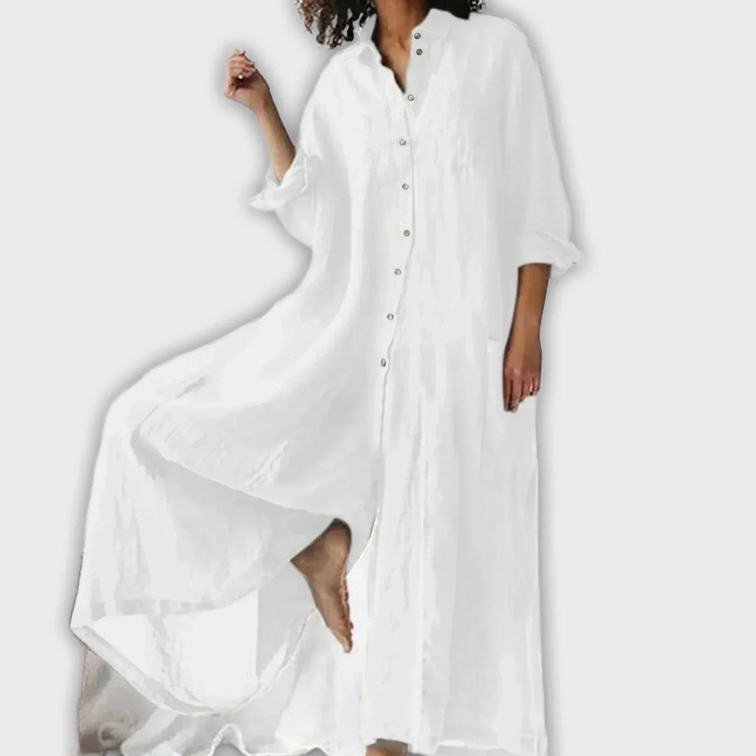 ISABELLA – BREEZE FLOW SHIRT JUMPSUIT