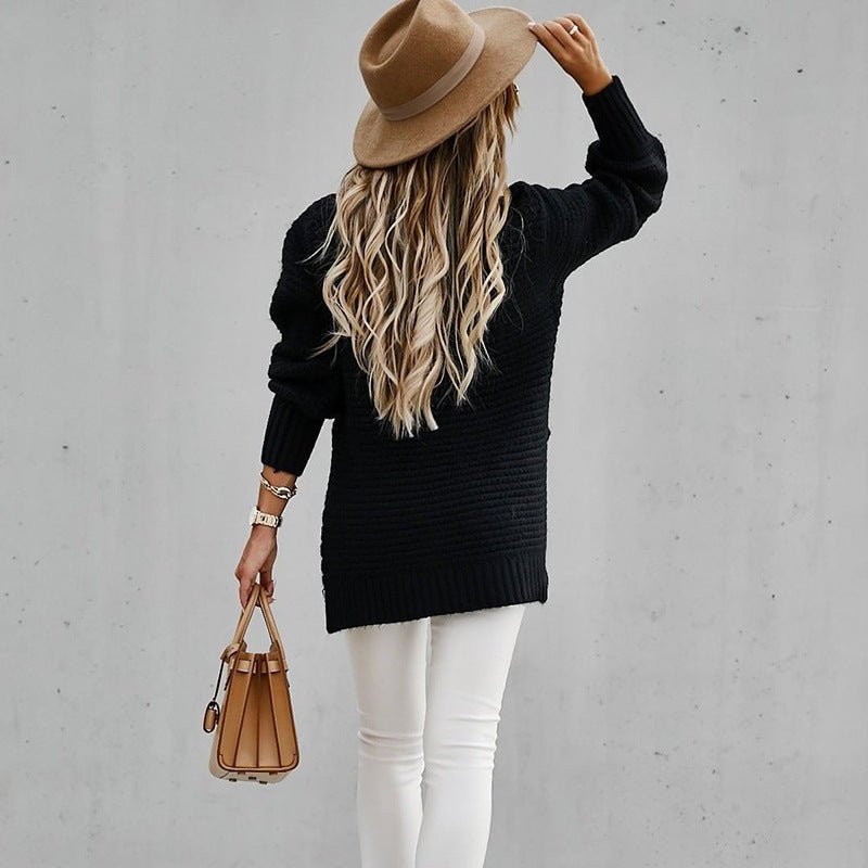 ALIANA – RELAXED KNIT SWEATER