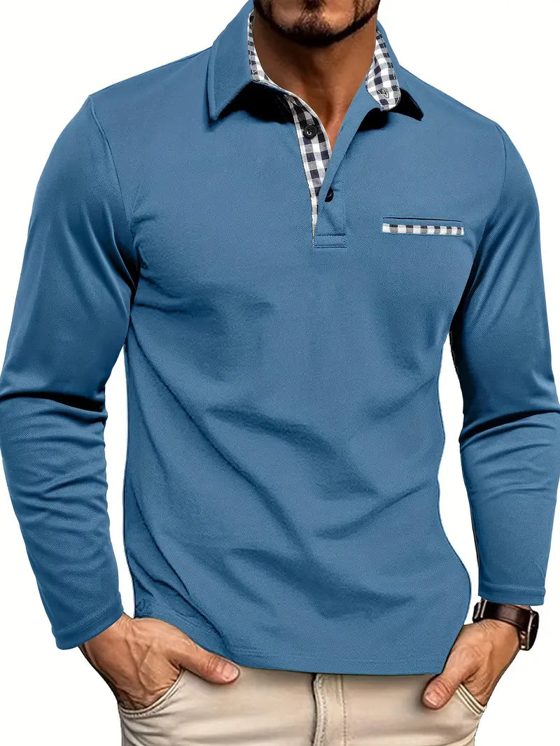 MIGUEL – CLASSIC LONG-SLEEVE POLO SHIRT