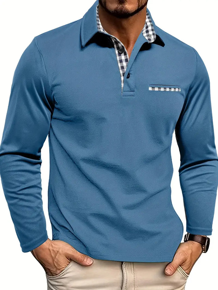 MIGUEL – CLASSIC LONG-SLEEVE POLO SHIRT