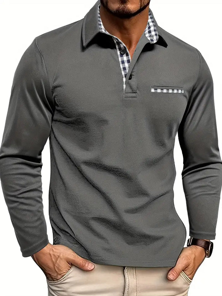 MIGUEL – CLASSIC LONG-SLEEVE POLO SHIRT