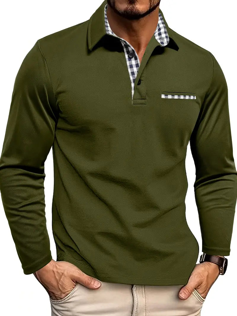 MIGUEL – CLASSIC LONG-SLEEVE POLO SHIRT